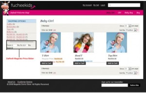 Price Slider Magento