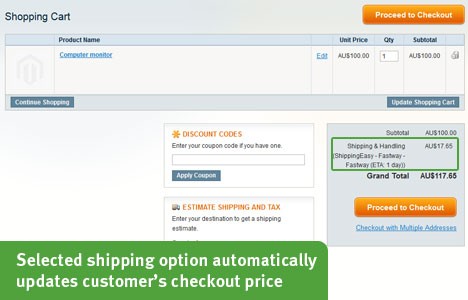 Shipping Easy Magento Extension