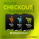 One step checkout magneto extension